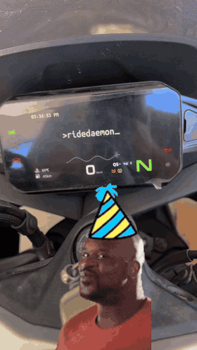 Ridedaemon Android app connecting and streaming to a CFMoto head unit